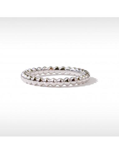 Accents Ring in Sterling Silver with Rhodium Plating En savoir plus