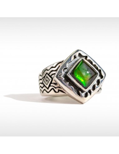 Sterling Silver Ammolite Ring Comment ça marche