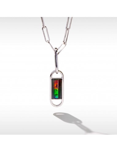 Unity ammolite pendant in sterling silver de la marque