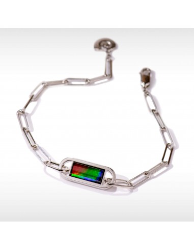 Unity ammolite bracelet in sterling silver Comment ça marche