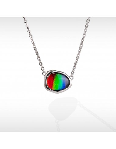 Organic Ammolite Pendant in Sterling Silver sélection de produits