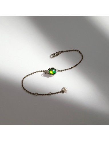 Essentials Oval Ammolite Bracelet in Sterling Silver online