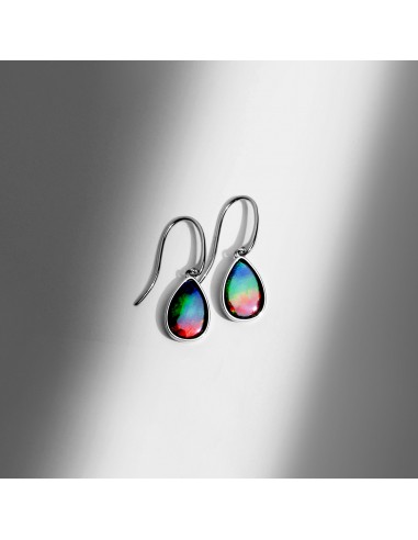 Essentials Pear Ammolite Earrings in Sterling Silver 2023