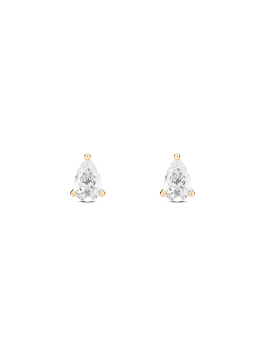 The Mini Pear Solitaire Studs 2024