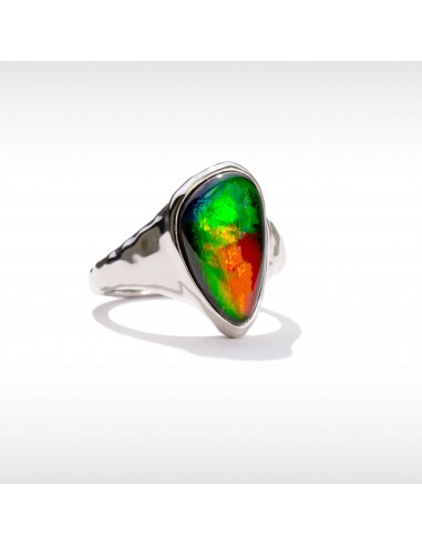 Waves Ammolite Ring in Sterling Silver 50-70% off 